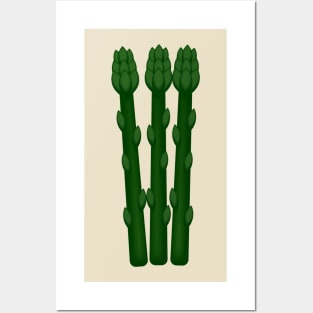 Asparagus design Posters and Art